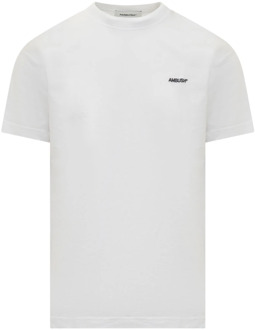 Witte Geborduurde Logo T-shirts Pak Ambush , White , Heren - Xl,L,M,S
