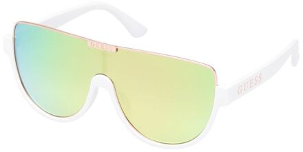 Witte Hars Zonnebril - One Size