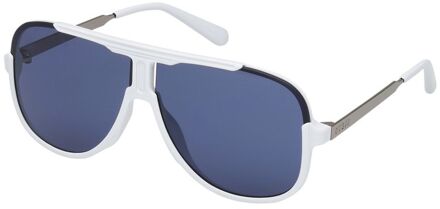 Witte Hars Zonnebril - One Size