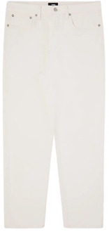 Witte Heren Jeans 5 Zakken Rits Sluiting Edwin , White , Heren - W32,W30,W33,W29,W31