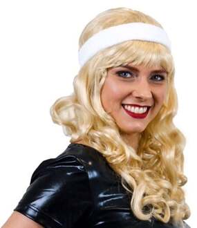 Witte Hoofdband Memphis Wit - Transparant