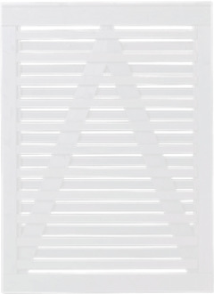 Witte Houten Tuinpoort Osaka 100 x 136 CM Black