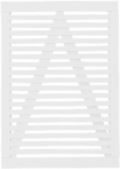 Witte Houten Tuinpoort Tokyo 100 x 140 CM Black