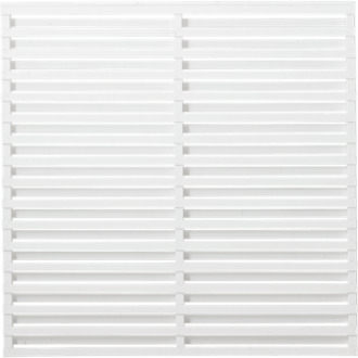 Witte Houten Tuinscherm Osaka 180 x 180 CM Black