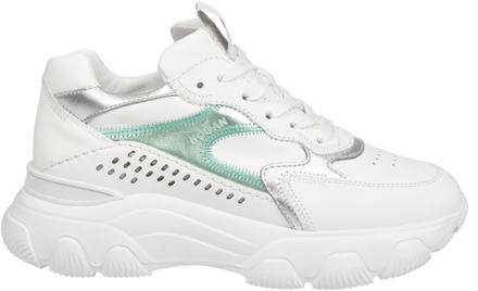 Witte Hyperactieve Sneakers voor Vrouwen Hogan , White , Dames - 38 Eu,37 1/2 Eu,35 1/2 Eu,39 1/2 Eu,38 1/2 EU