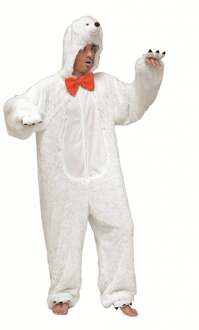 Witte ijsbeer kostuum Maat 54