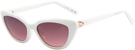 Witte Ingegoten Zonnebril - maat