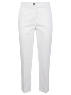 Witte katoenen broek True Royal , White , Dames - L,M,2Xs