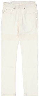 Witte Katoenen Jeans Regular Fit Neil Barrett , White , Heren - W29