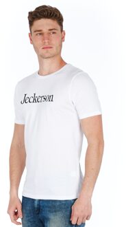 Witte Katoenen T-shirt - L