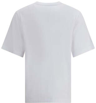 Witte Katoenen T-Shirt - maat M