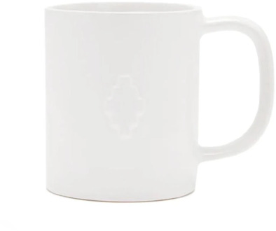 Witte Keramische Koffiemok Marcelo Burlon , White , Unisex - ONE Size