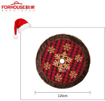 Witte Kerstboom Rok Base Faux Fur Xmas Floor Mat Ornamenten Decor Ornamenten Base Floor Mat Cover Thuis Party Decor 1