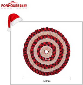 Witte Kerstboom Rok Base Faux Fur Xmas Floor Mat Ornamenten Decor Ornamenten Base Floor Mat Cover Thuis Party Decor 4