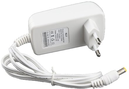 Witte kleur 2A Power Adapter 24 W voeding transformator voor LED 3528 5050 Strip Licht EU plug converteren AC110-240V om DC12V HQ