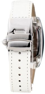 Witte Leren Horloge met Band Ct7274m07ac - One Size