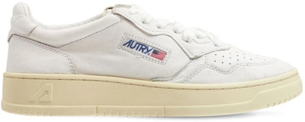 Witte Leren Sneakers Autry , White , Dames - 35 Eu,41 Eu,40 Eu,36 EU