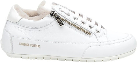 Witte Leren Sneakers Candice Cooper , White , Dames - 38 Eu,36 Eu,38 1/2 EU