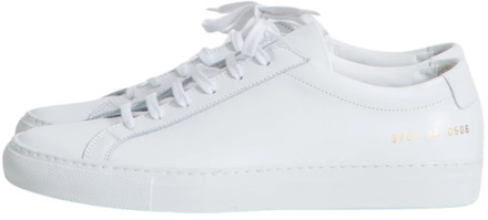 Witte Leren Sneakers Common Projects , White , Dames - 40 Eu,37 EU