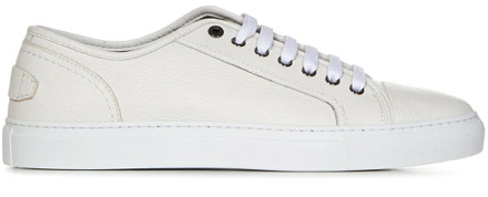 Witte Leren Sneakers voor Heren Brioni , White , Heren - 41 Eu,42 Eu,44 EU