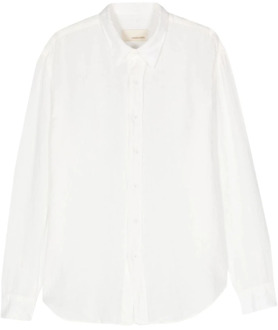 Witte Linnen Overhemd Golvende Zoom Costumein , White , Heren - 2Xl,Xl,L,M,3Xl
