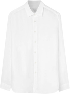 Witte linnen overhemd Xacus , White , Heren - 2Xl,Xl,L,M