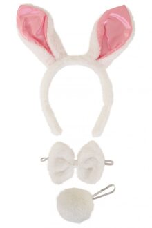 Witte Luxe bunny set