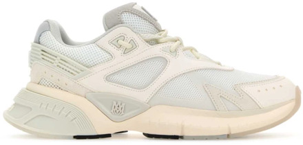 Witte Mesh Runner Sneakers Amiri , White , Heren - 44 Eu,45 EU