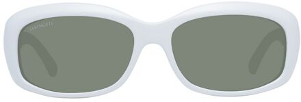 Witte Nylon Zonnebril - One Size