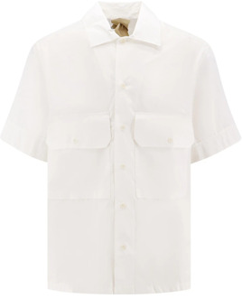 Witte Overhemd met Franse Kraag Ten C , White , Heren - 2Xl,M,3Xl,5Xl