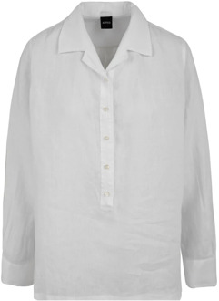 Witte Overhemden voor Dames Aspesi , White , Dames - M,S,Xs