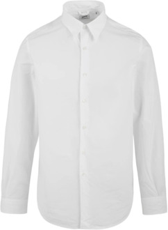Witte Overhemden voor Heren Aspesi , White , Heren - 2Xl,Xl,L,M,4Xl,3Xl