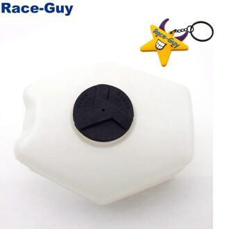 Witte Plastic Benzine Gas Brandstoftank Voor Chinese 2 Takt 47cc 49cc Mini Moto Kids Mini Moto Pocket Bike
