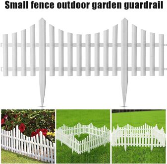 Witte Plastic Hek Voor Binnenplaats Of Outdoor Tuin Kerstversiering Tt-Best