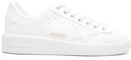 Witte Purestar lage sneakers Golden Goose , White , Dames - 36 EU