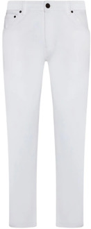 Witte Regular Fit Jeans PT Torino , White , Heren - W29,W34,W32,W33,W30,W31