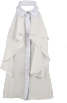 Witte Shirt voor Vrouwen Gaëlle Paris , White , Dames - M,S,Xs