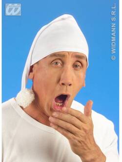 Witte slaapmuts Wit - Transparant