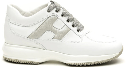 Witte Sneakers Calzature Hogan , White , Dames - 37 Eu,39 Eu,37 1/2 Eu,38 EU