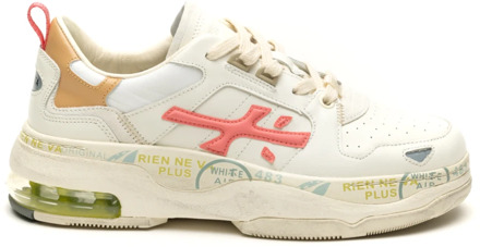 Witte Sneakers Calzature Premiata , White , Dames - 40 Eu,36 Eu,37 EU