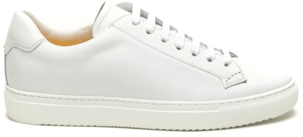 Witte Sneakers Klassiek Model Doucal's , White , Heren - 40 Eu,44 Eu,41 Eu,43 Eu,41 1/2 Eu,42 1/2 EU
