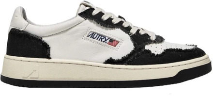 Witte Sneakers met Logo Applicatie Autry , White , Dames - 36 Eu,37 Eu,39 Eu,38 Eu,40 Eu,41 EU
