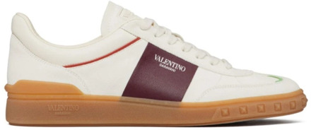 Witte Sneakers voor Heren Valentino Garavani , White , Heren - 41 1/2 Eu,42 1/2 Eu,40 Eu,41 Eu,44 Eu,45 Eu,42 EU