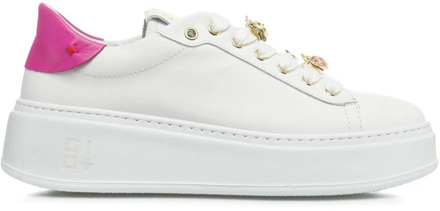 Witte Sneakers voor Vrouwen Gio+ , White , Dames - 39 Eu,40 EU