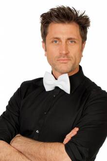 Witte strik Wit - Transparant