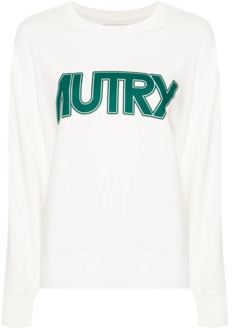 Witte Sweatshirt Autry , White , Dames - M,S,Xs