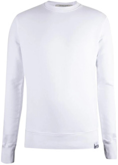 Witte Sweatshirt voor Heren Golden Goose , White , Heren - 2XS