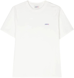 Witte Tee Klassieke Stijl Autry , White , Heren - XL