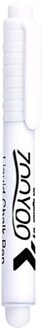 Witte Vloeistof Krijt Pen Marker Voor Ramen Schoolbord Schoolbord Sticker