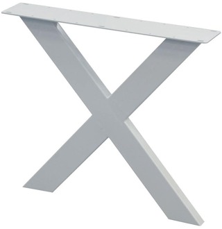 Witte X tafelpoot 72 cm